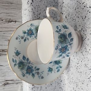 Queen Anne Bone China Cup and Saucer